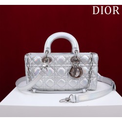 Dior Lady D-Joy lambskin pink 26 x 13.5 x 5cm 