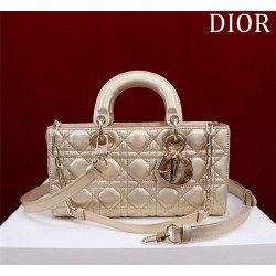 Dior Lady D-Joy lambskin pink 26 x 13.5 x 5cm 