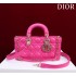 Dior Lady D-Joy lambskin red 26 x 13.5 x 5cm 