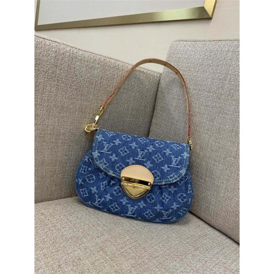 Louis Vuitton SUNSET M46829 27x18x3cm Denim