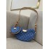 Louis Vuitton CROISSANT M46856 Denim 25x15x5cm