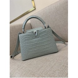 Louis Vuitton Capucines Mini M48865 27x18x9cm grey