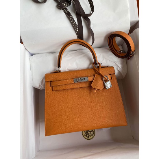 Hermes Kelly 25cm Epsom brown