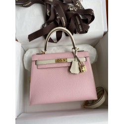 Hermes Kelly 25cm Epsom pink