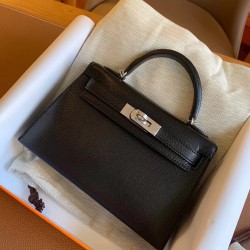 Hermes kelly mini 2 goat leather 19cm