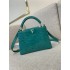 Louis Vuitton Capucines M48865 27x18x9cm green