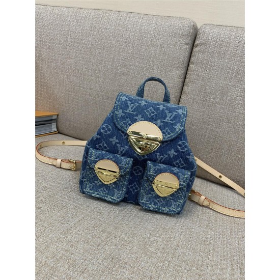 Louis Vuitton  Venice M46836 20x20x11cm Denim