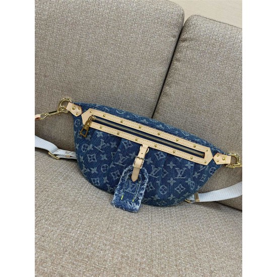 Louis Vuitton  Bumbag M46837  38x16x7.5cm Denim