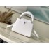 Louis Vuitton  N82904/M48865 Capucines 21 * 14  * 8  cm white