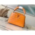 Louis Vuitton  N48865 Capucines 21 * 14  * 8  cm orange