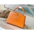 Louis Vuitton  N48865 Capucines  27 * 18  * 9  cm orange