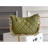 Chanel Hobo lambskin green 19x24x5cm