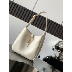 YSL  ROSE Hobo 24x24x10cm white