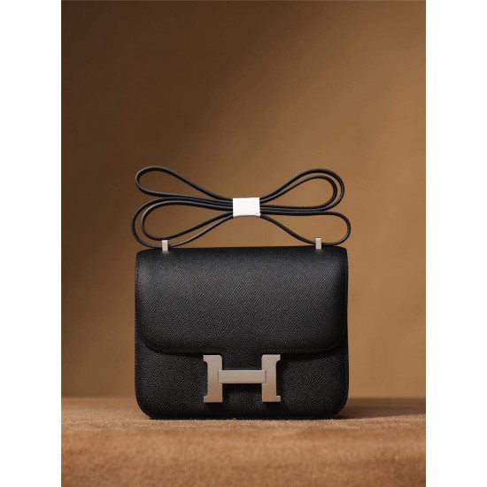 Hermes constance 19cm epsom