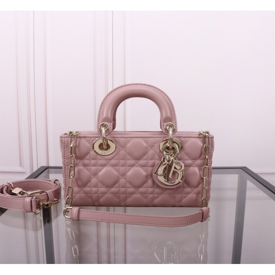 Dior lady dior D Joy lambskin 22cm