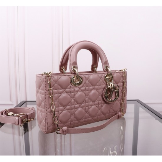 Dior lady dior D Joy lambskin 26cm