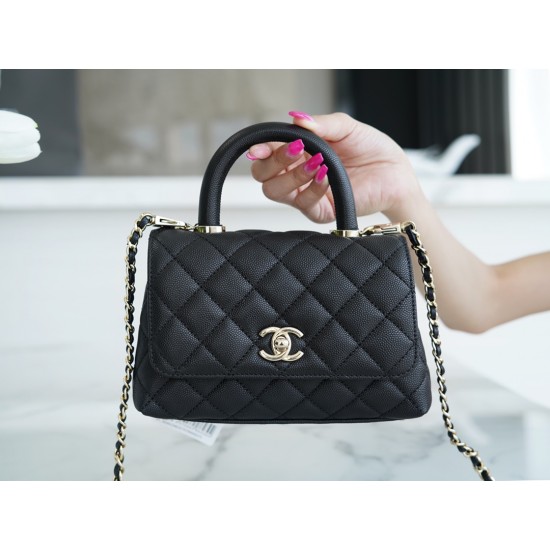 Chanel Mini Coco handle 13×19×9cm