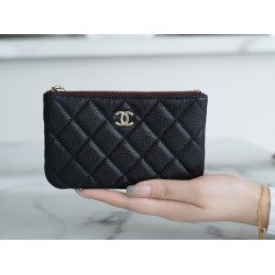 Chanel mini pouch 9.5×15×1cm 