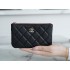 Chanel mini pouch 9.5×15×1cm 