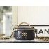 Chanel Vanity case 11x9x6cm with pearl handle