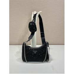 Prada 1BH204 22x16x6cm charm diamond