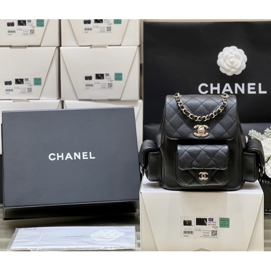 Chanel duma backpack 19.5*18*10cm