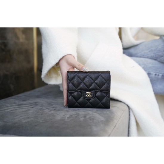 Chanel wallet card holder 11.5×10.5×3cm