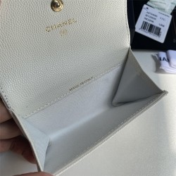 Chanel WOC 19.5cm caviar white