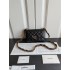 Chanel wide chain bag 18*13*5.5cm