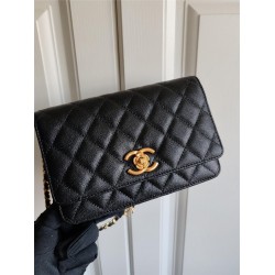 Chanel WOC  flower buckel 19*13*3.5cm