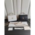 Chanel chain bag with handle 14*20.5*5cm