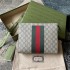 Gucci 26*20*6cm Gucci GG Supreme Web Pouch