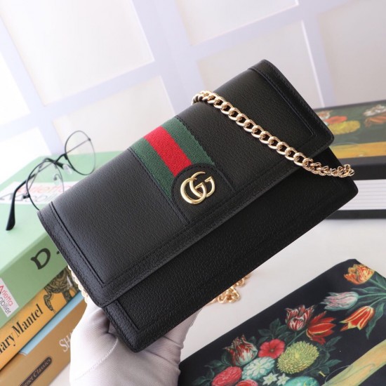 Gucci Ophidia W18xH10.5xD4.5cm leather