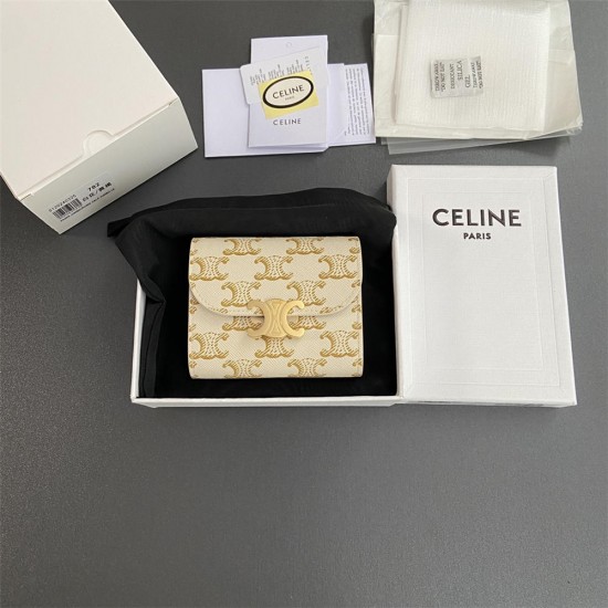 Celine wallet w10.5×9×3cm