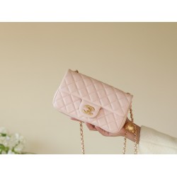 Chanel classic flap 20cm mini gold ball