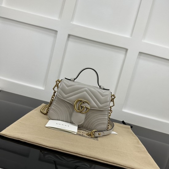 Gucci 547260 W21xH15.5xD8cm GG Marmont