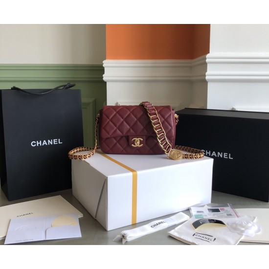 Chanel Classic flap 21.5cm gold coin