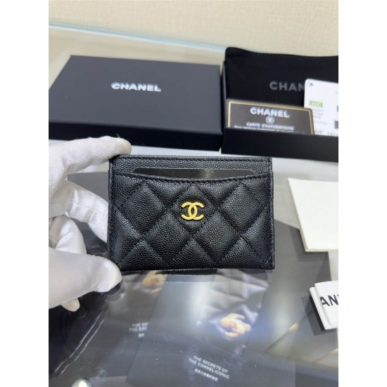 Chanel card holder wallet 7.5*11*1cm