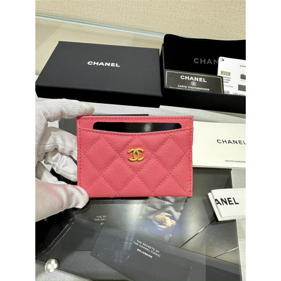 Chanel card holder wallet 7.5*11*1cm