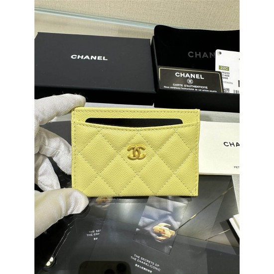 Chanel card holder wallet 7.5*11*1cm