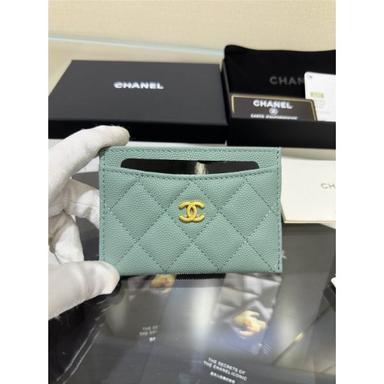 Chanel card holder wallet 7.5*11*1cm