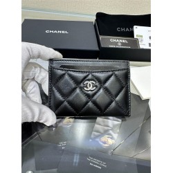 Chanel card holder wallet 7.5*11*1cm