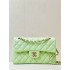 Chanel classic flap 25cm  green