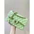 Chanel classic flap 25cm  green