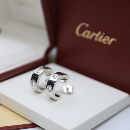 Cartier Woman Watch Earstuds best replica