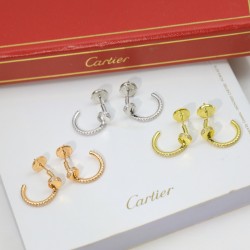 Cartier Woman Watch Earstuds best replica