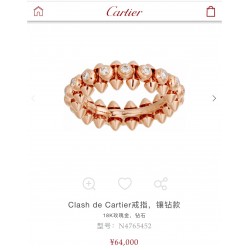 Cartier Woman Watch Ring best replica size 6 7 8