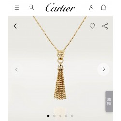 Cartier Woman Watch Necklace best replica 