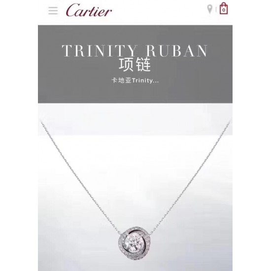 Cartier Woman Watch Necklace best replica 