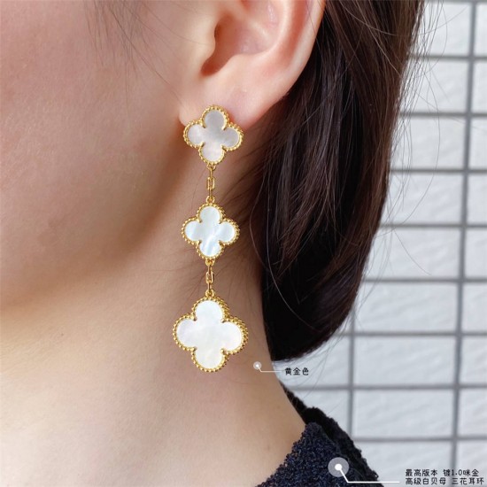 Van Cleef & Arpels Earstuds best replica 